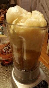 Butterbeer in blender