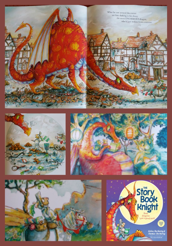 storybook knight Collage