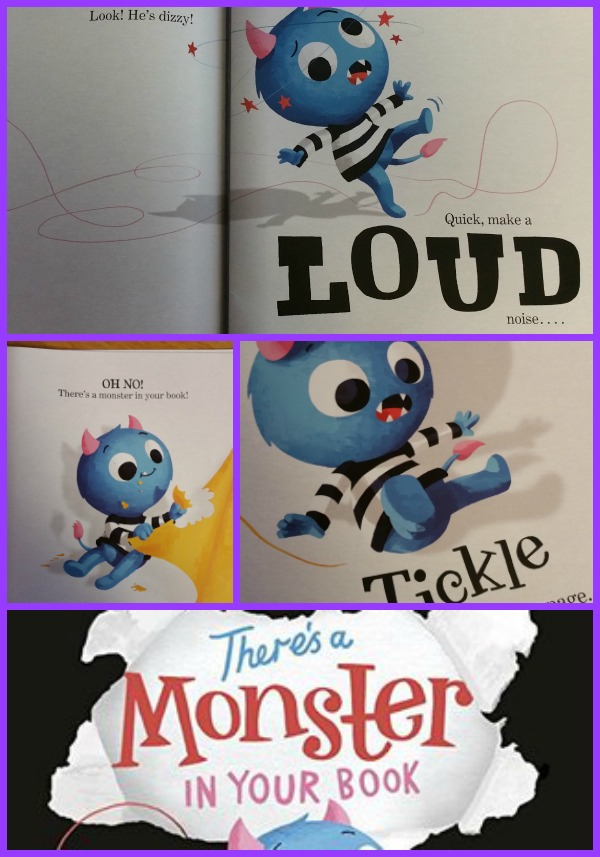 Monster in Your Book Collage